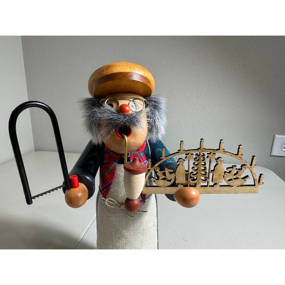 Christian Ulbricht figurine Smoker Incense burner Candle Archmaker German 35-255 - Picture 3 of 14